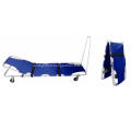 Folding Ambulance Stretcher With Omni-directional castor wheels  Pull  Rod